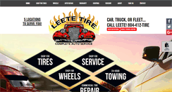 Desktop Screenshot of leetetire.com